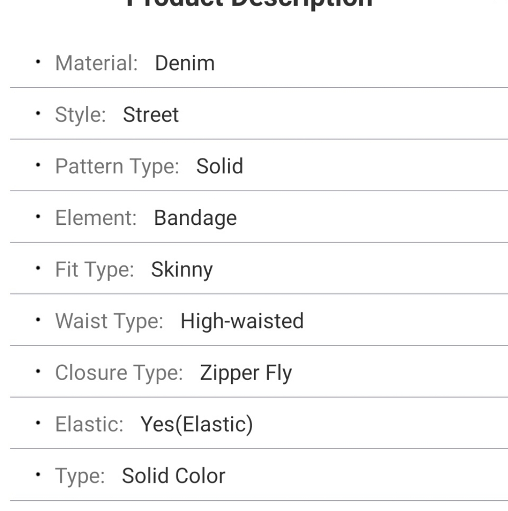 Lovely Wholesale denim jeans - Picture 5 of 5